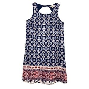 PINK  Republic | Sleeveless Keyhole Shift Dress